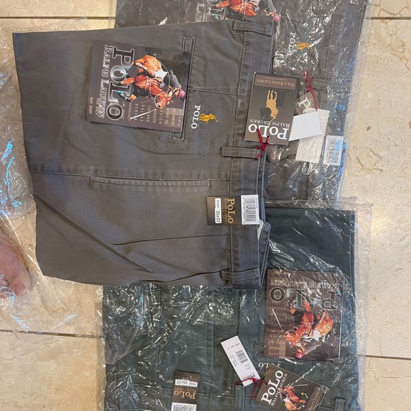 Polo by Ralph Lauren Gray Chinos price is per each pair of pants